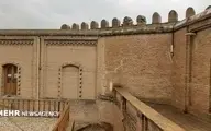 زلزله شدیدلرستان آسیب جزئی به برج قلعه «فلک الافلاک»واردکرد