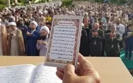 برگزاری اقامه نماز عید فطر توسط نماینده رهبر انقلاب در دانشگاه‌تهران