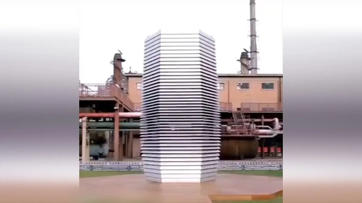 برجی که هوای آلوده را به هوای تمیز تبدیل می‌کند!+ویدئو
