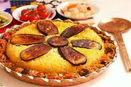 برای مهمونیات ته چین بادمجان و گوجه درست کن، محشر میشه | طرز تهیه ته چین بادمجان و گوجه
