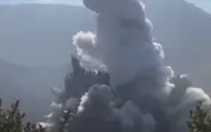 فوران وحشتناکِ آتشفشان Tangkuban Prau ، اندونزی. + ویدئو
