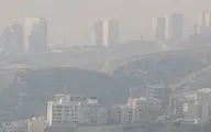 آسمان تهران در وضعیت قرمز قرار دارد