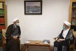 رییس قوه قضاییه با آیت‌الله سبحانی دیدار کرد