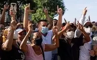  اعتراض به کمبود کالاهای اساسی   |  بیش از یکصد نفر از تظاهرکنندگان بازداشت شدند