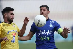 آسیب‌دیدگی کاپیتان استقلال در جریان تمرینات