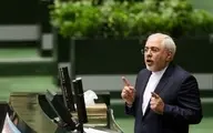 ظریف در مجلس: با پشتوانه مردم ایران ترامپ را در سیاست خارجی شکست دادیم