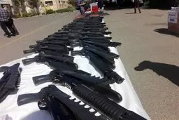 کشف ۳۷ قبضه وینچستر از قاچاقچیان سلاح در شمال غرب کشور
