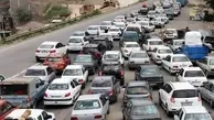 ترافیک  سنگین در جاده‌های مازندران 