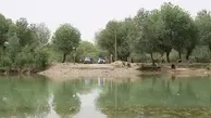  رودخانه کرخه به یک بیابان خشک تبدیل شد+فیلم