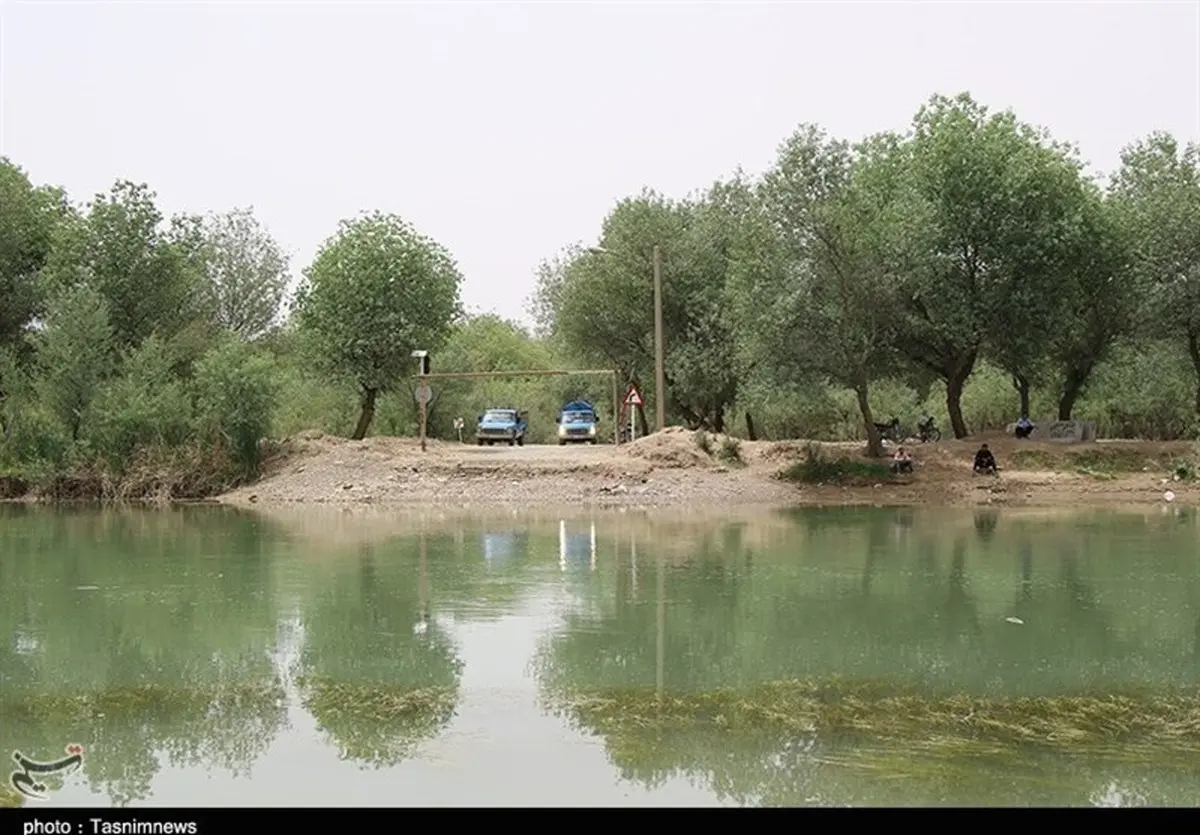  رودخانه کرخه به یک بیابان خشک تبدیل شد+فیلم