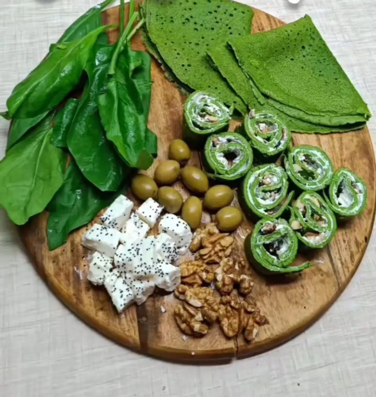 هم صبحونه ست هم میان وعده پروتئینی! | طرز تهیه کرپ اسفناج و تخم مرغ +ویدئو