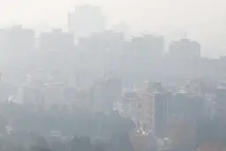 تداوم انباشت آلاینده‌ها در هوای تهران تا پنج روز آینده