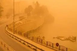 گرد و خاک مهمان دوباره کشور می شود