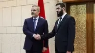  قهوه خوری جولانی و فیدان در ارتفاعات دمشق به نشانه پیروزی+ویدئو