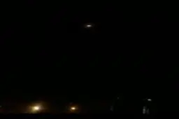 عبور شی نورانی عجیب از آسمان کامیاران کردستان+ویدئو