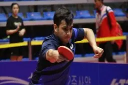 رقابت ۲بازیکن ایرانی در مرحله یک‌هشتم نهایی مسابقات تنیس روی‌میز فنلاند