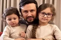 عکس خصوصی شاهرخ استخری و زنش لو رفت! |  انتشار عکس خانوادگی آنها کنار دریا