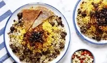طرز تهیه غمبر پلو (قنبر پلو) | غذای اصیل شیرازی با عطر انار و زعفران +ویدئو