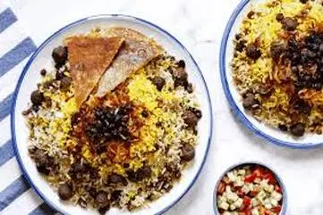 طرز تهیه غمبر پلو (قنبر پلو) | غذای اصیل شیرازی با عطر انار و زعفران +ویدئو