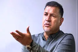 عکس زیرخاکی از علی دایی با پشت مو و سبیل | علی دایی وقتی جوان بود