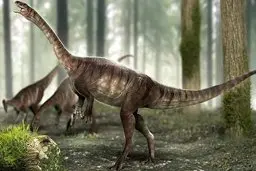 کشف گونه جدیدی از دایناسور ها که دانشمندان را سوپرایز کرد! | توی شکم این فسیل چی دیدن مگه؟