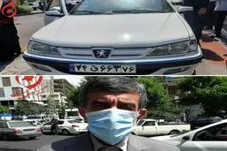 داوطلبی که با پلاک مخدوش آمد