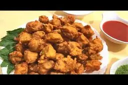 این پکوره مرغ خوشمزه رو برای شام درست کن | طرز تهیه پکوره مرغ +ویدیو