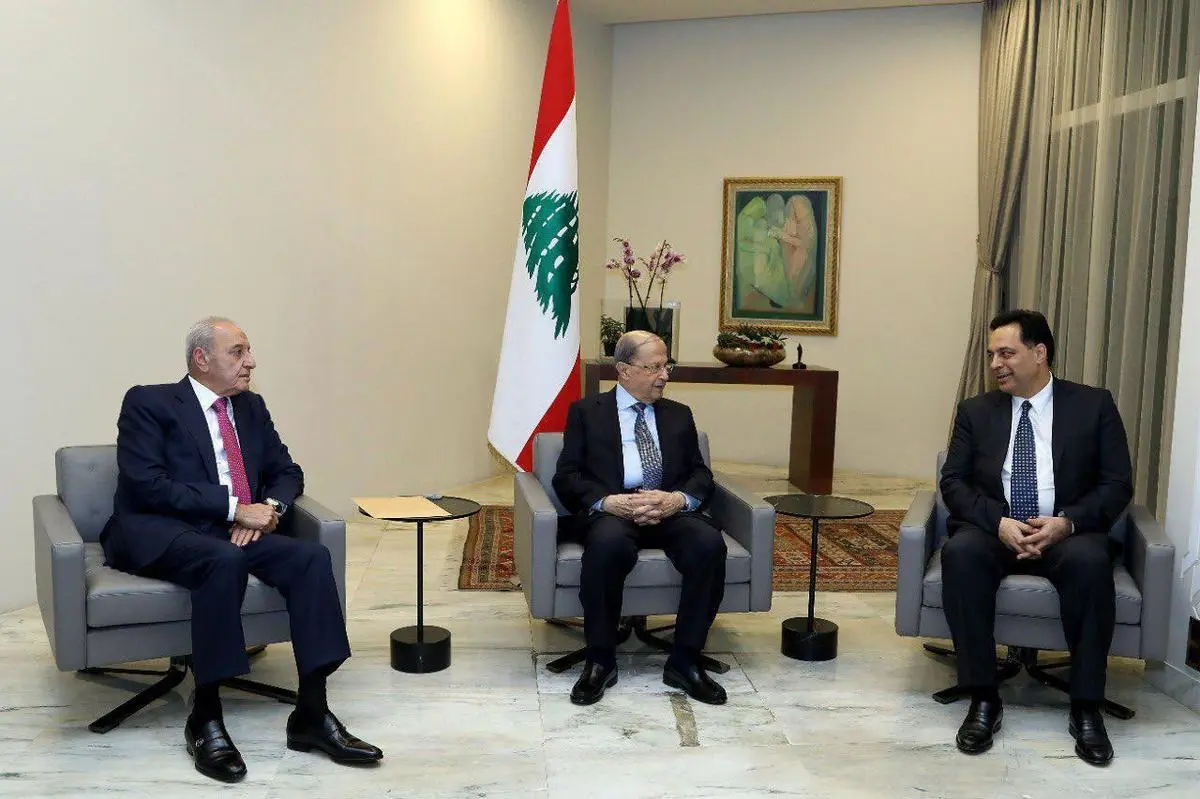 حسن دیاب در لبنان دولت تشکیل داد 