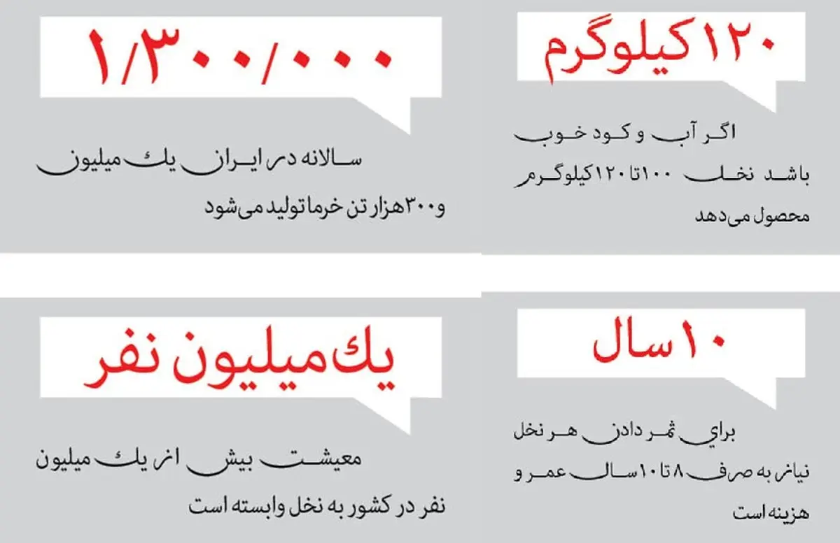  انجمن ملی خرما: تا اطلاع ثانوی فروش نخل قاچاق است