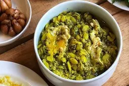طرز تهیه باقلا قاتق رشتی | یک نهار خوشمزه و سریع