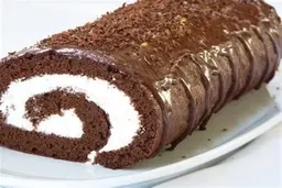 اگه عاشق شکلاتی این دسر رو درست کن که خیلی خوشمزه است! | طرز تهیه رولت شکلاتی +ویدئو