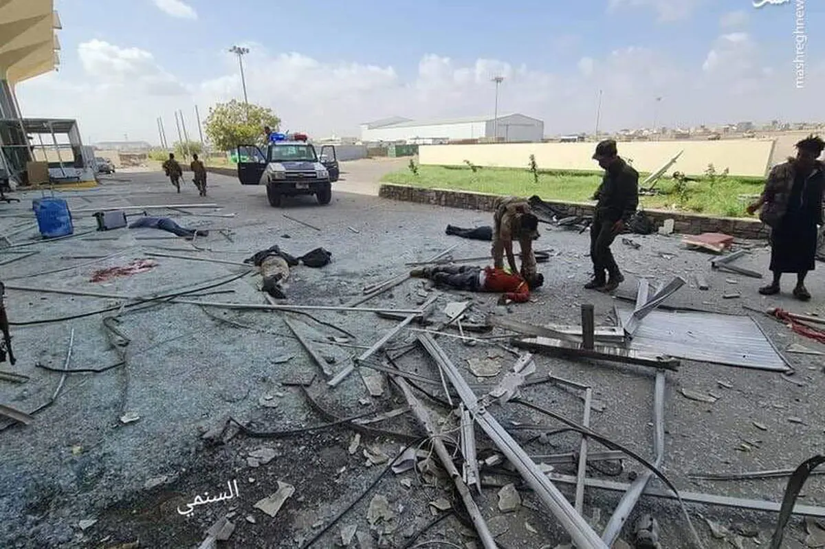 
۲۶ کشته و ۶۵ زخمی در حملات فرودگاه عدن