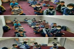 مدرسه در اهواز بدون میز و صندلی 