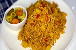 ناهار دمی عدس فوری درست کن با سیب زمینی مکعبی | طرز تهیه دمی عدس بدون گوشت با سیب زمینی مکعبی؛ راحت و فوری