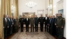 میزبانی عراقچی از فرماندهان ارشد ارتش 