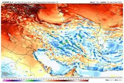 افزایش محسوس دما برای روز های آینده در کشور 