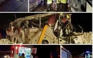 یک نفر در پی سقوط بهمن بر سرنشینان اتوبوس فوت کرد+عکس| سرنشینان اتوبوس گرفتار در سقوط بهمن نجات یافتند 