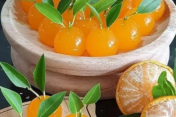 طرز تهیه ژله پرتقال | واسه مهمونی ها همچین ژله شیکی درست کن +ویدیو