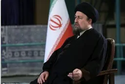 واکنش سید حسن خمینی به انتخاب آیت الله سید مجتبی خامنه ای به عنوان رهبر جدید انقلاب