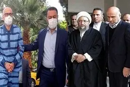  یکی از مهم ترین مهره های دستگاه قضایی را با لباس زندان مقابل قاضی نشاندند.