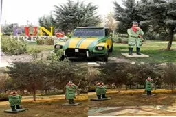 ماشین چاق و لاغر را دزد برد!+ویدئو