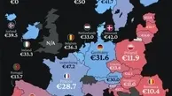 میانگین دستمزد در کشورهای اروپایی چقدر است؟ (+ اینفوگرافی)