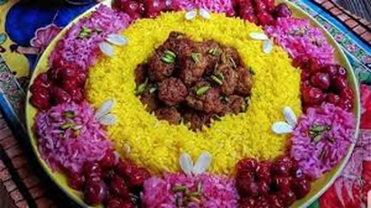 آموزش قدم به قدم آلبالو پلو | این آلبالو پلو شما را ستاره مهمانی میکند +ویدئو