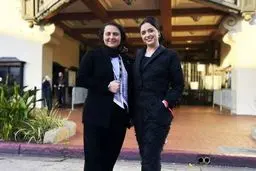 ترانه علیدوستی در جشنواره فیلم سانتا باربارا + ویدئو 