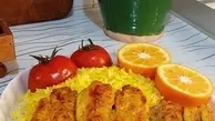 برای مهمونیات  جوجه ماستی زعفرانی درست کن | طرز تهیه جوجه ماستی زعفرانی به روش رستورانی