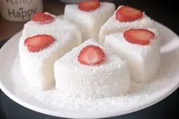 دسر نارگیلی؛ خوشمزه، ساده و خنک برای مهمانی‌های خاص+ویدیو 