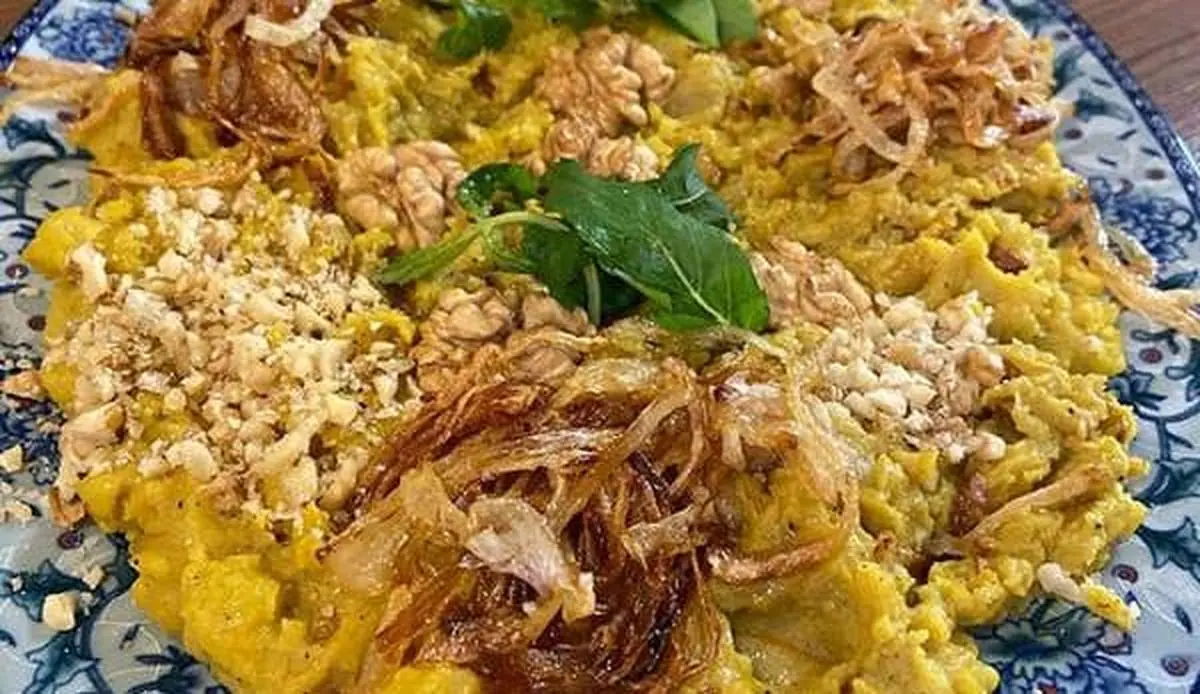 طرز تهیه کشک سیب کرمانشاهی | سه سوته یک شام خوشمزه متفاوت درست کن 