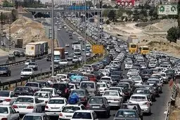 ترافیک سنگین در جاده‌های خروجی پایتخت | توصیه به عدم تردد غیرضروری