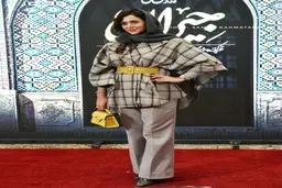 پریناز ایزدیار در اکران خصوصی سریال «جیران»