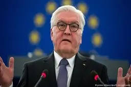 رئیس جمهور آلمان: جهان‌شمولی بیماری یک جنگ نیست بلکه یک امتحان برای بشریت است